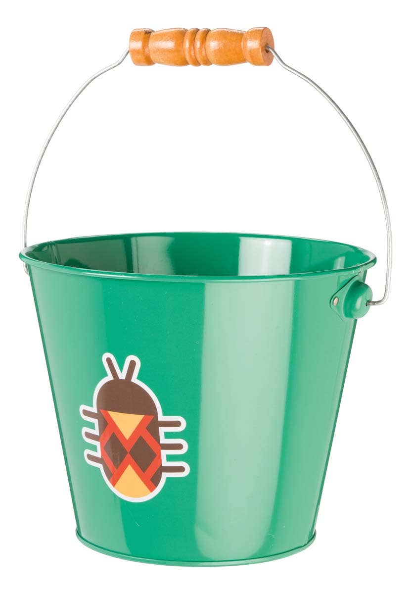 Beetle & Bee Kids Bucket, Garden, Beach, Assorted Colors