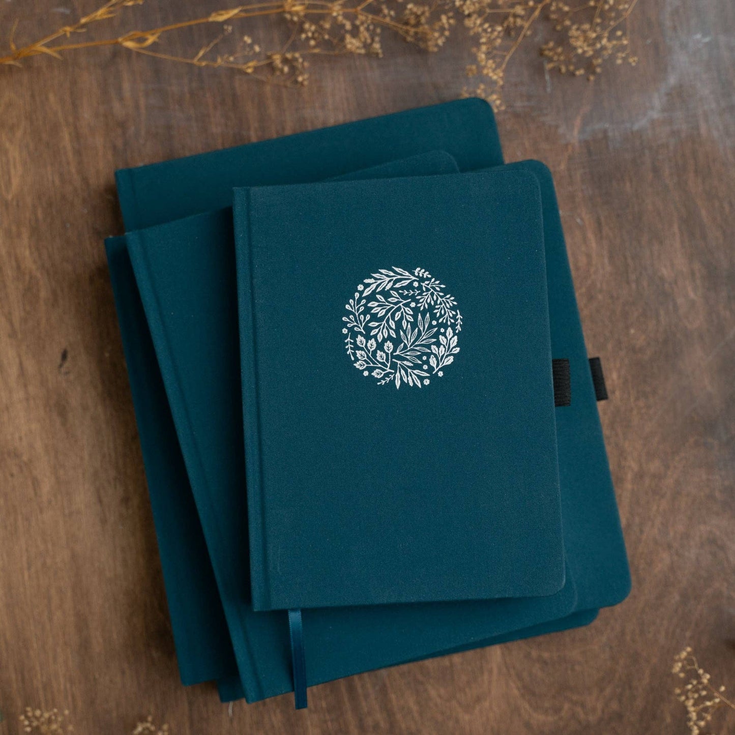 B5 Signature Floral: Dot Grid Notebook