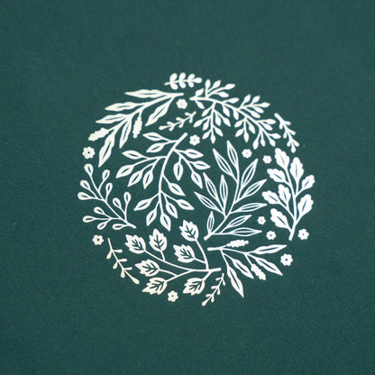 B5 Signature Floral: Dot Grid Notebook