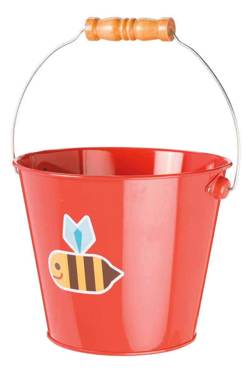 Beetle & Bee Kids Bucket, Garden, Beach, Assorted Colors